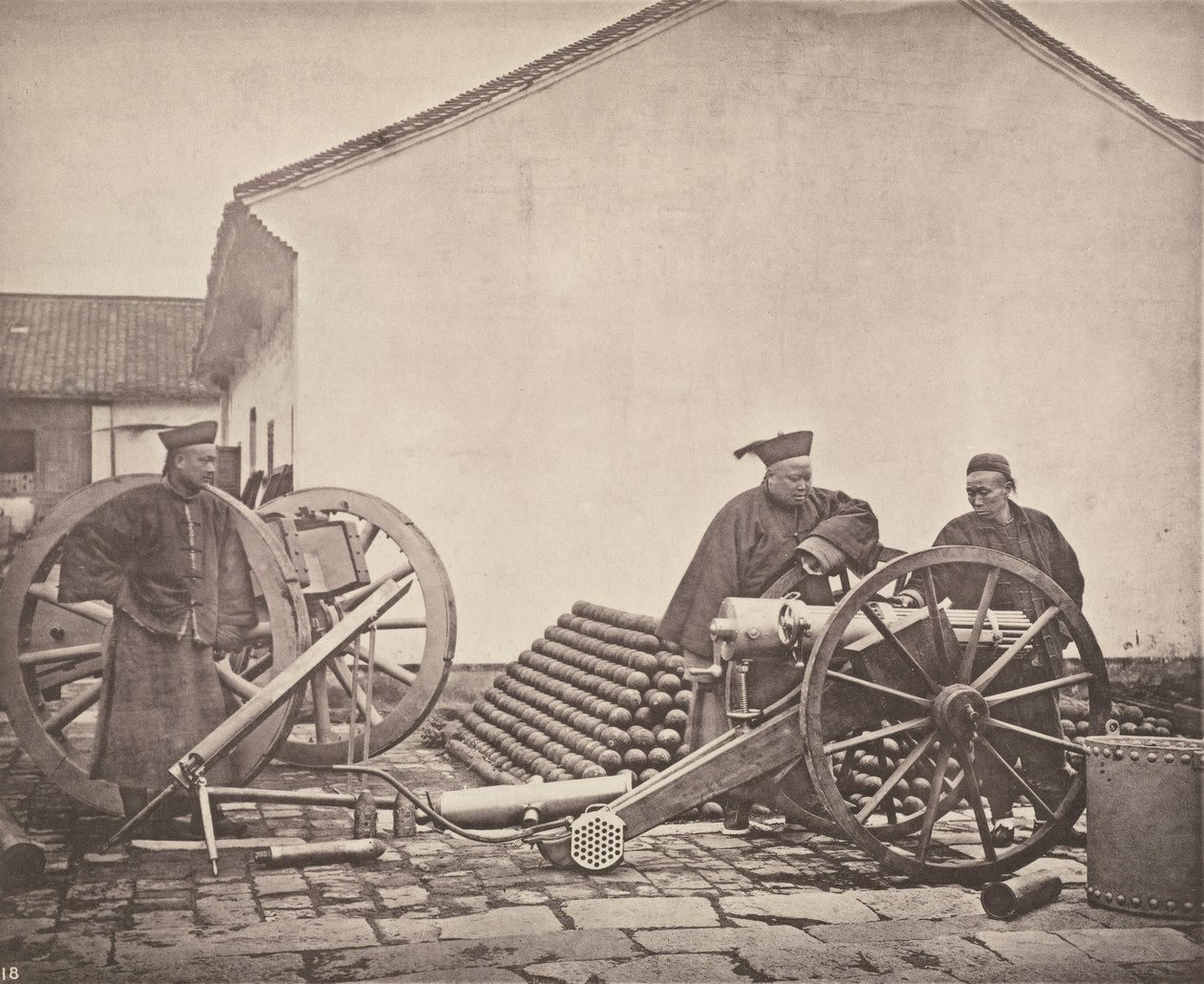 Scene in Nanking Arsenal by John Thomson