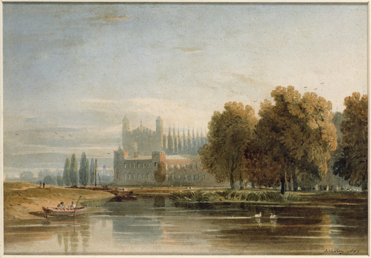 View of Eton College by John Varley