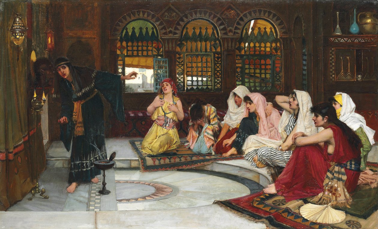 Consulting the Oracle by John William Waterhouse