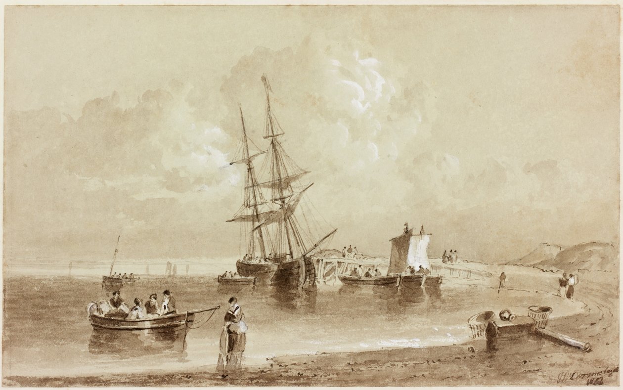 Budle Bay, Northumberland by John Wilson Carmichael