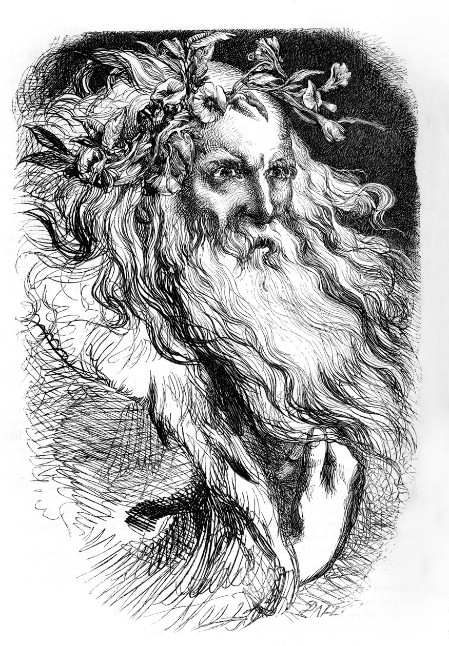 King Lear by John (after) Gilbert