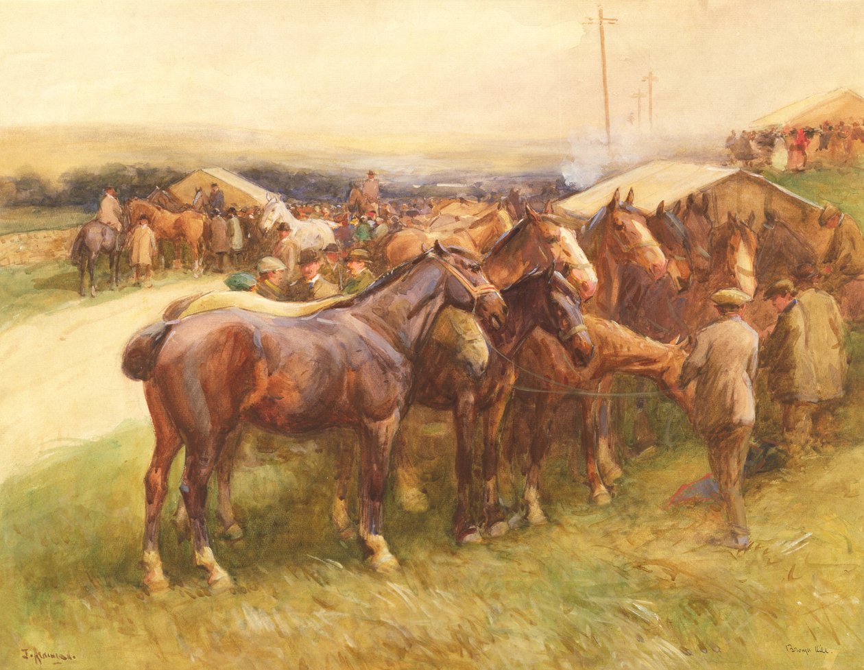 Brough Hill by John Atkinson