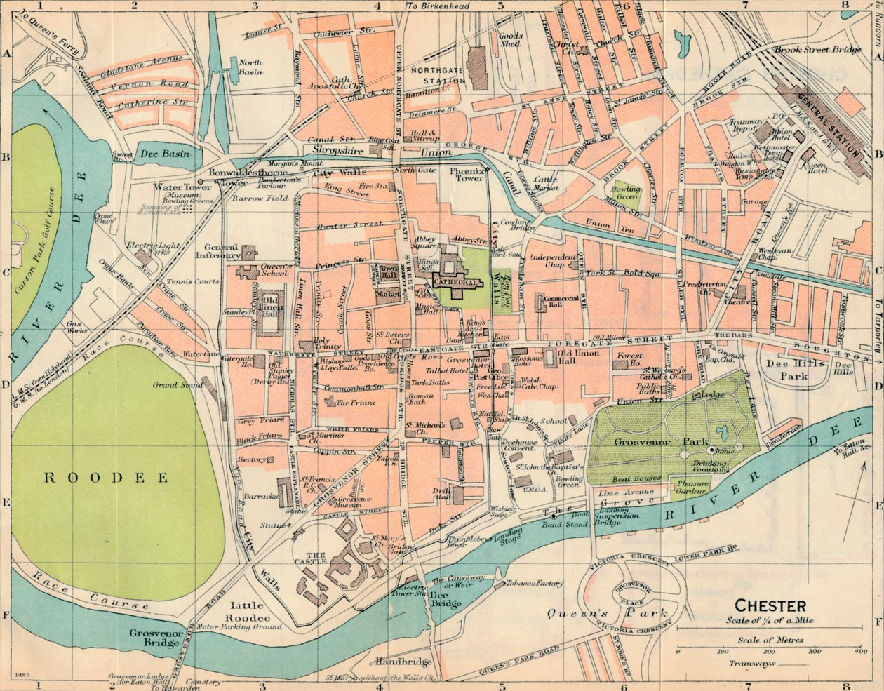 Chester by John Bartholomew