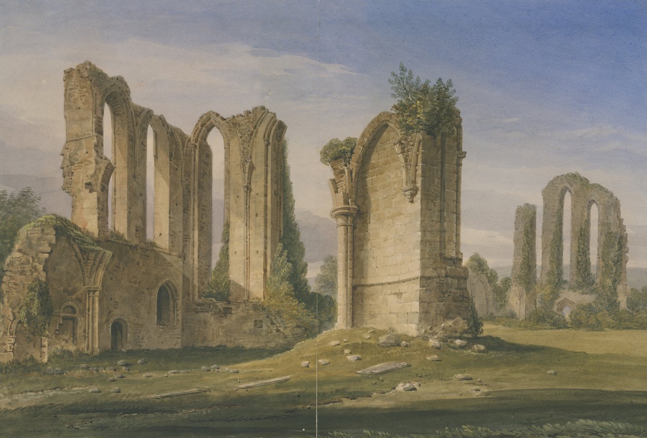 Croxden Abbey by John Buckler