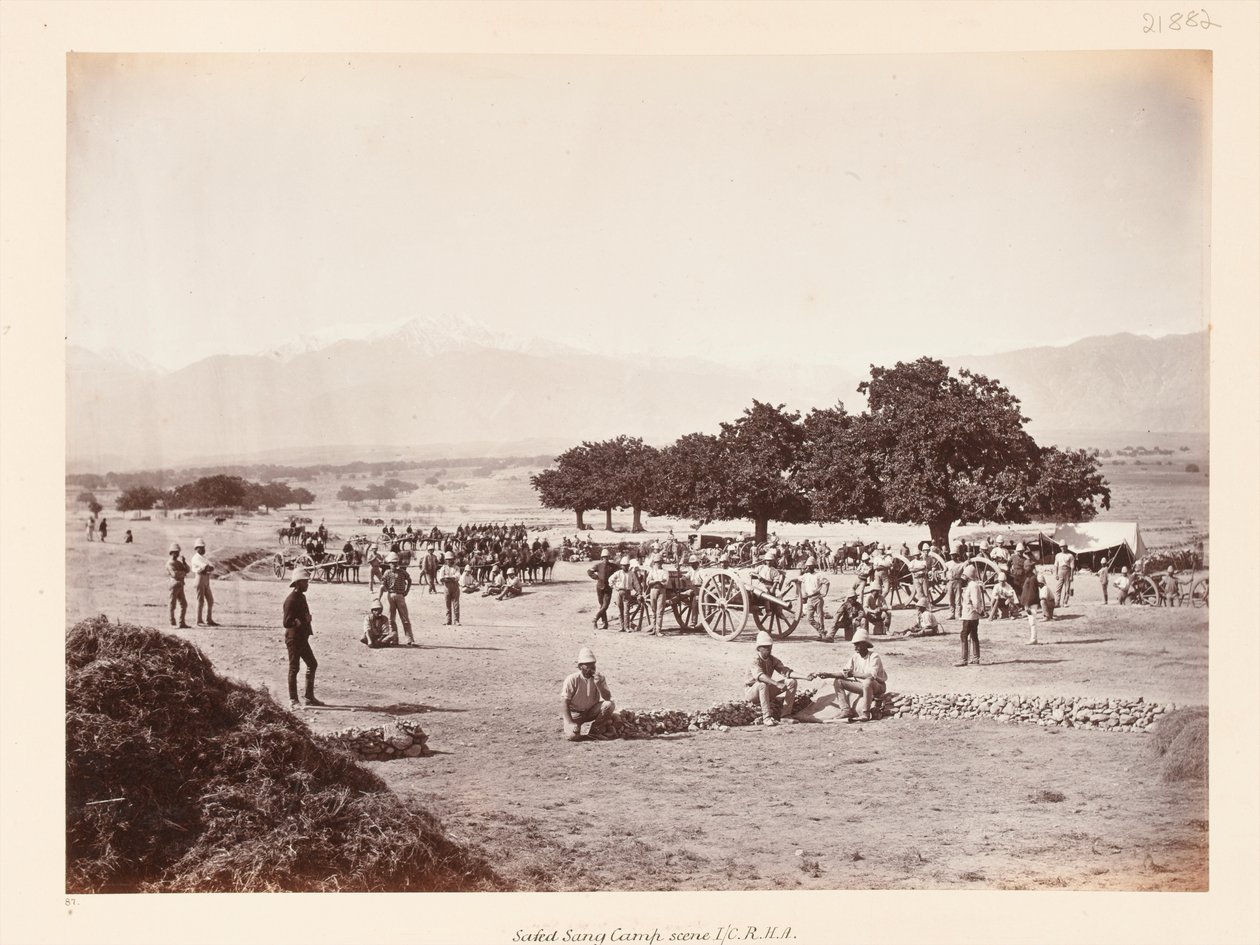 Safed Sang camp by John Burke