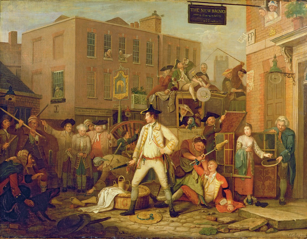 Scene in a London Street by John Collet