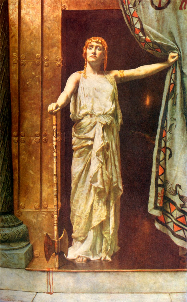 Clytemnestra, 1882, c1915 by John Collier