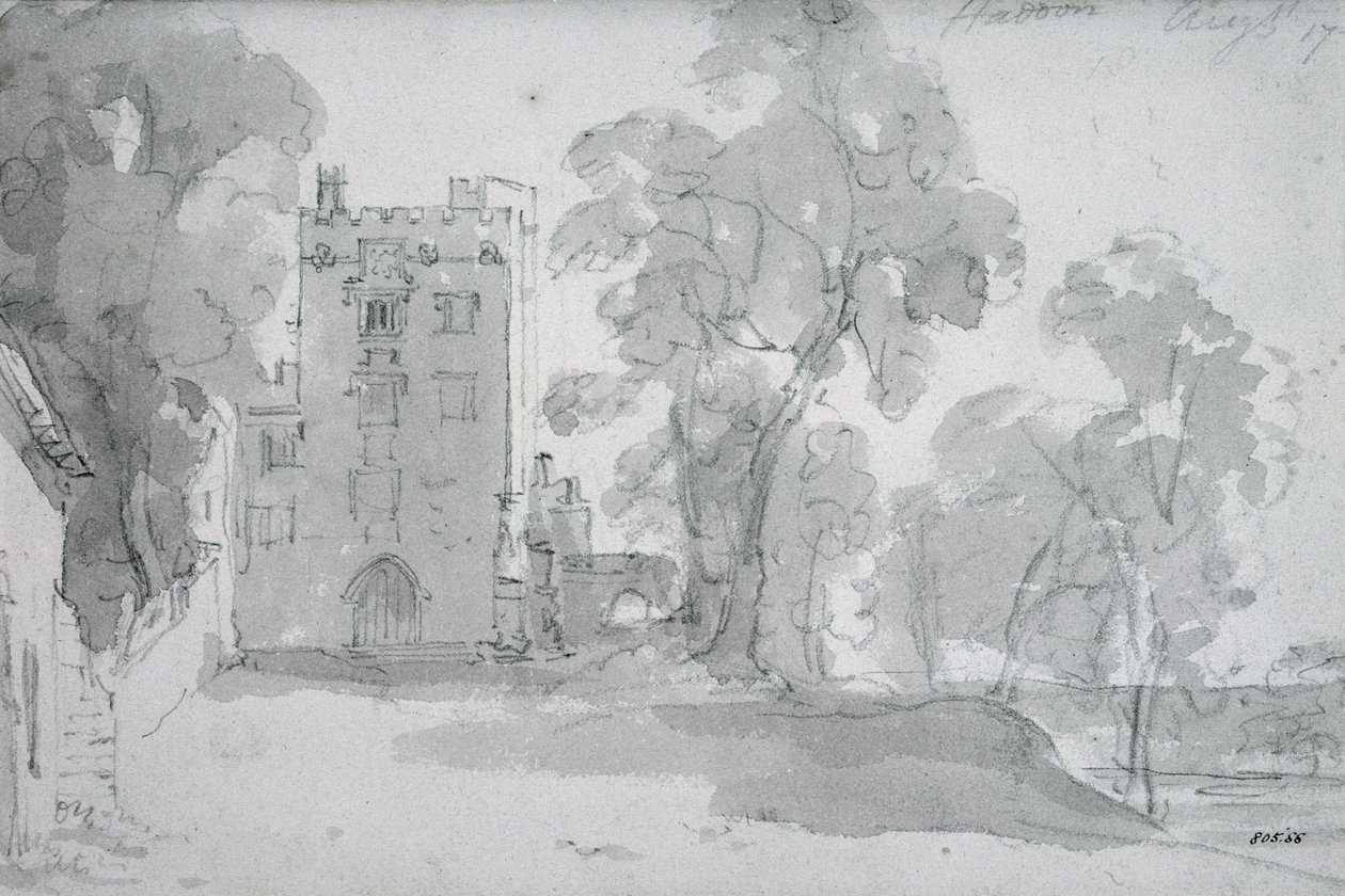 Haddon Hall by John Constable
