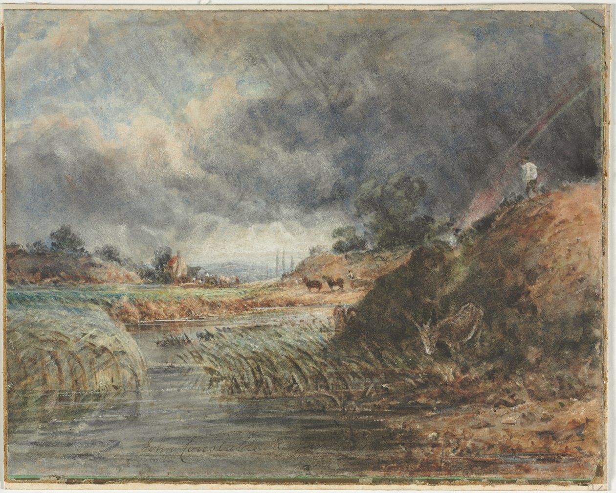 Hampstead Heath by John Constable