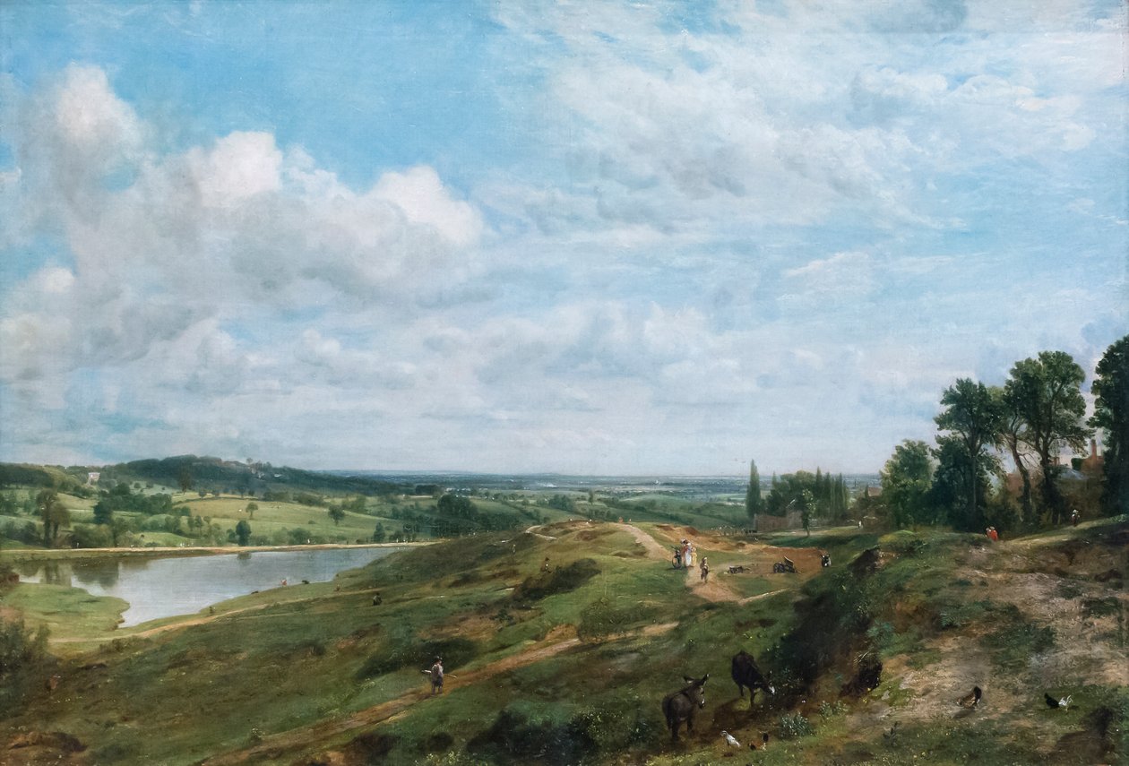 Hampstead heath by John Constable