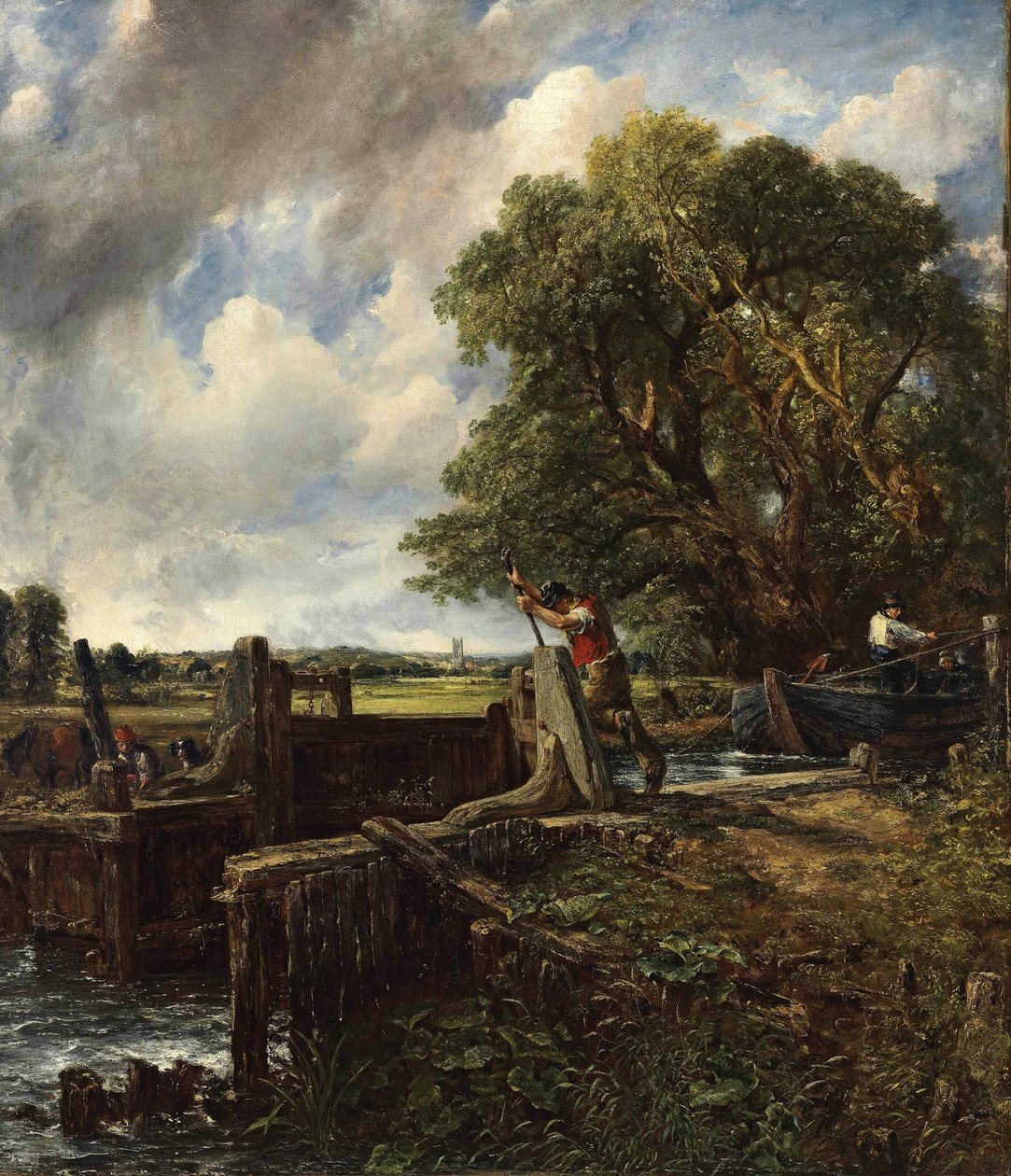 The Lock by John Constable