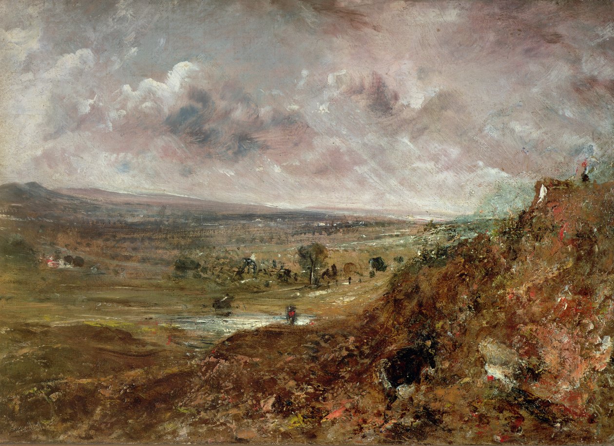 View of Hampstead Heath by John Constable