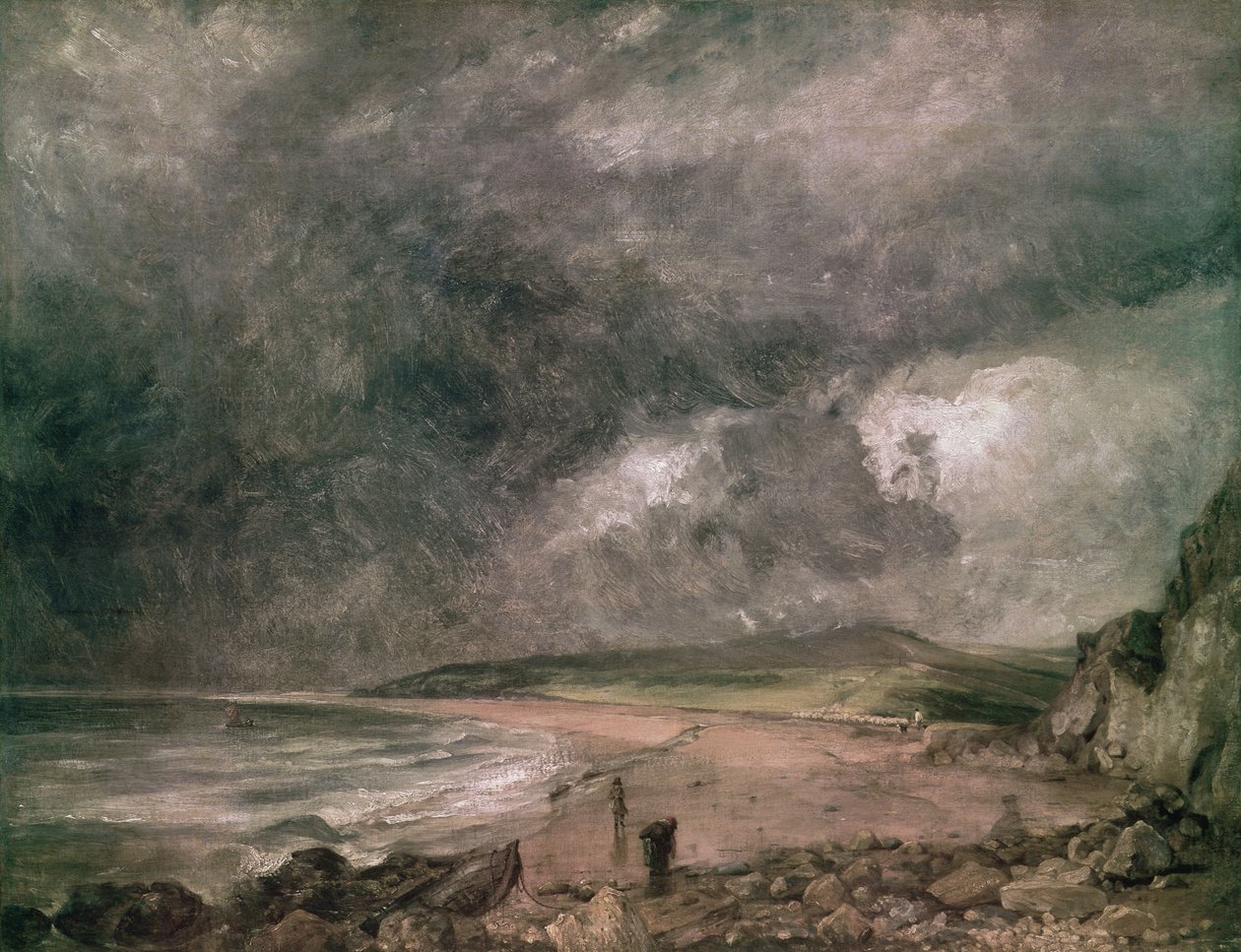 Weymouth Bay with Approaching Storm by John Constable