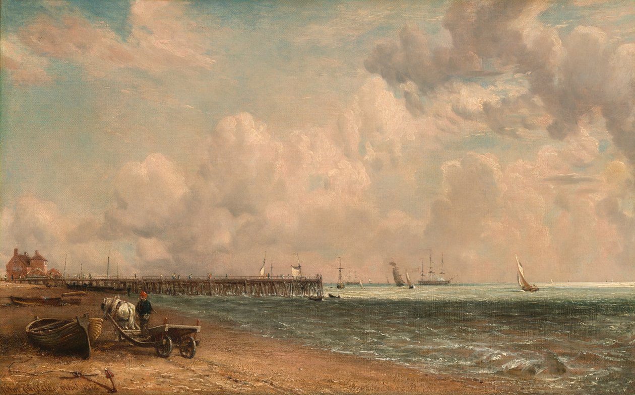 Yarmouth Jetty by John Constable