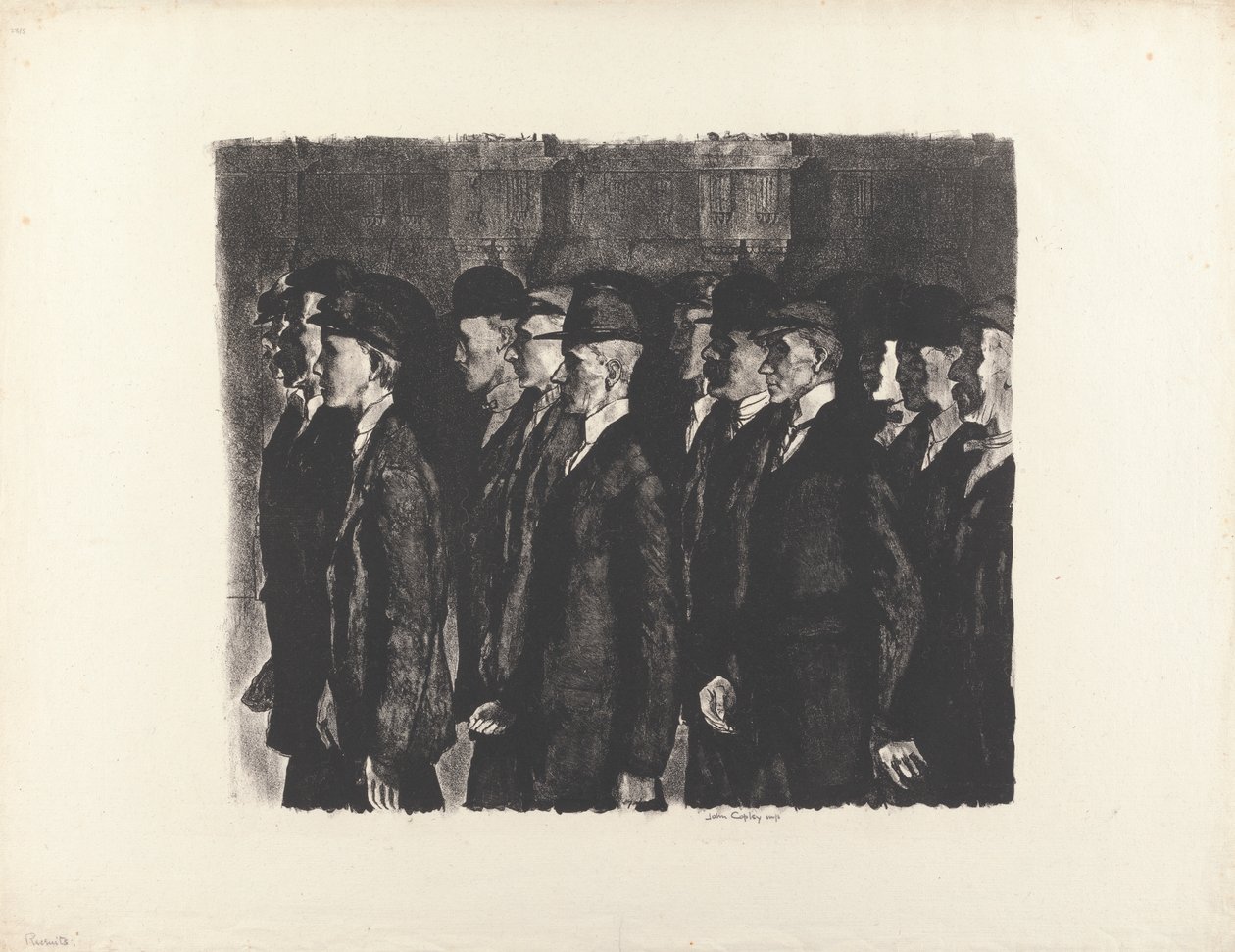 Recruits by John Copley