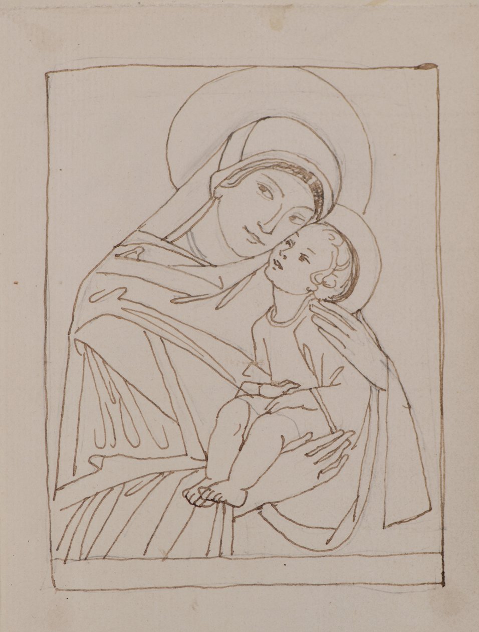 Untitled [Virgin and Child] by John Duncan