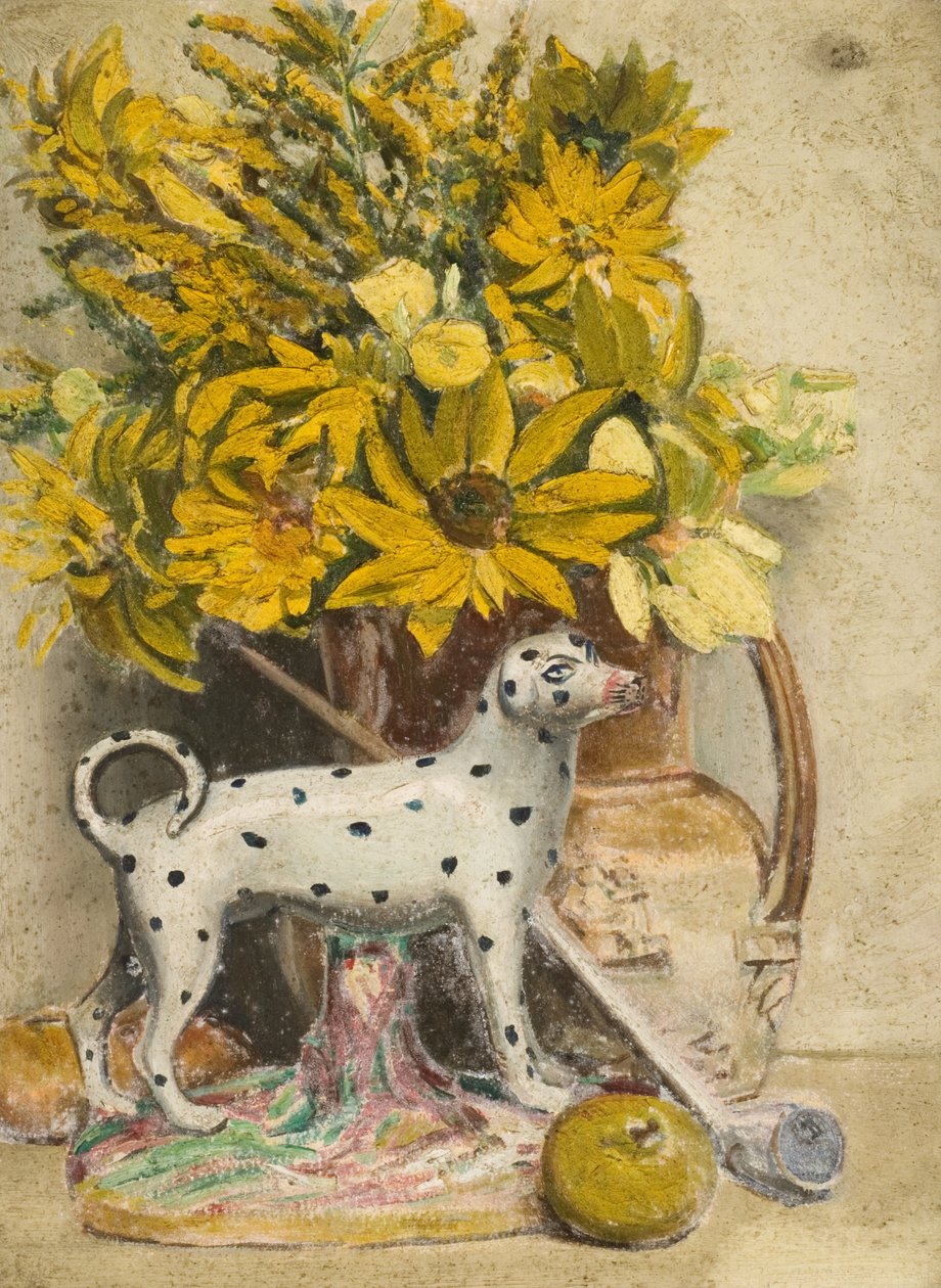 Still Life (Spotted Dog) by John Everett
