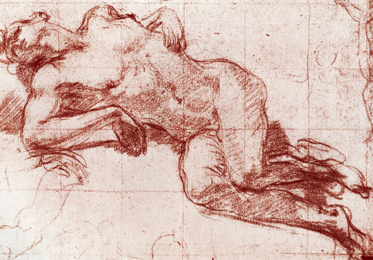 A Study of a Nude (1913) by John Everett Millais