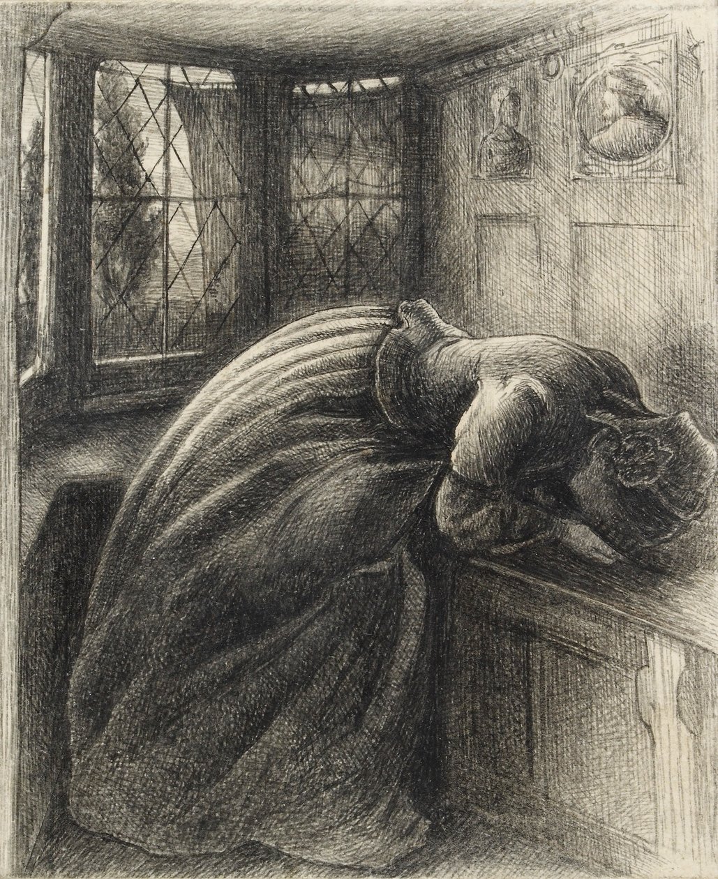 Mariana by John Everett Millais