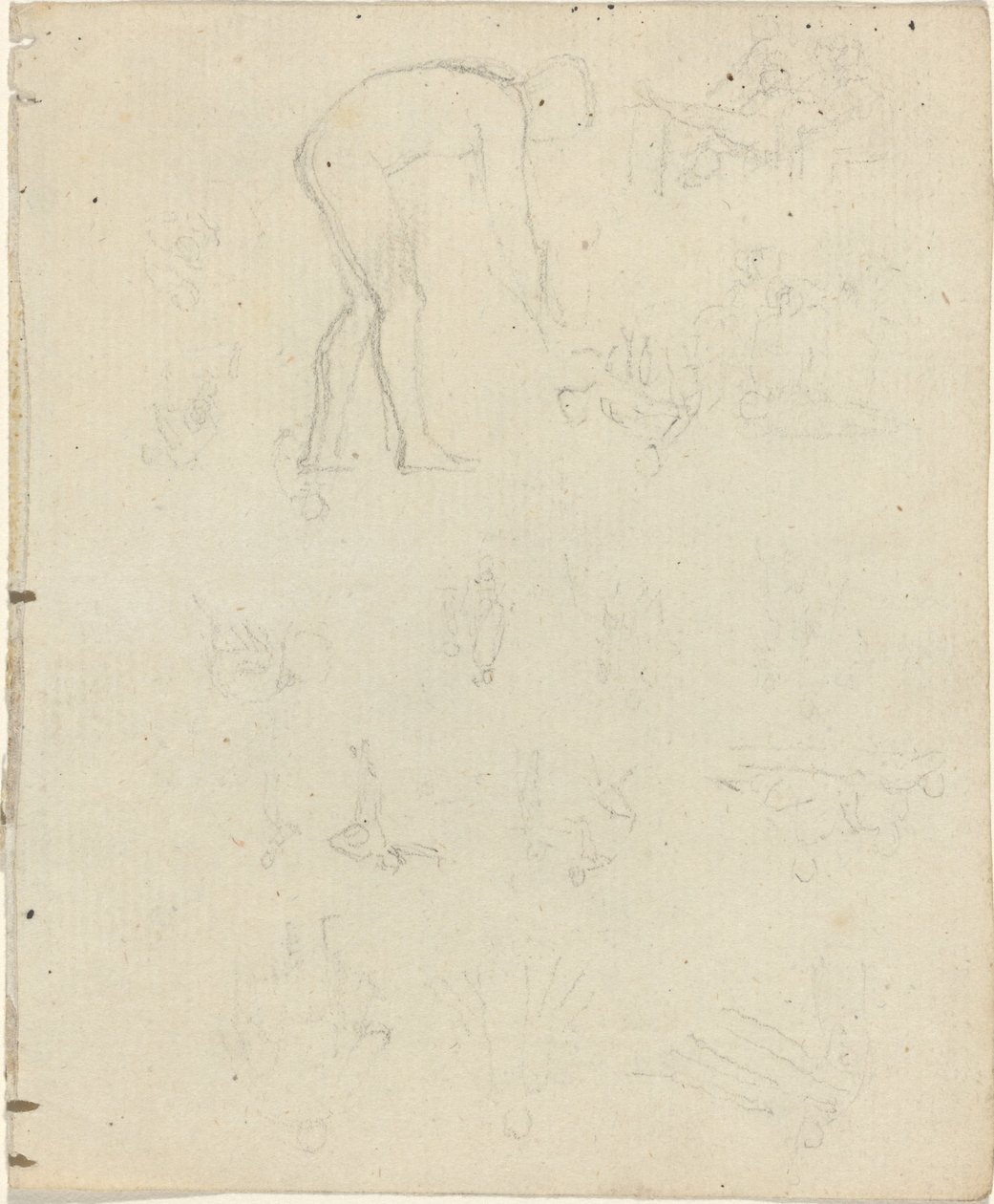 Sheet of Studies by John Flaxman