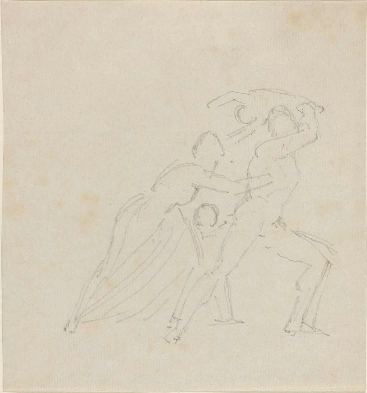 Study for "The Fury of Athamas" by John Flaxman
