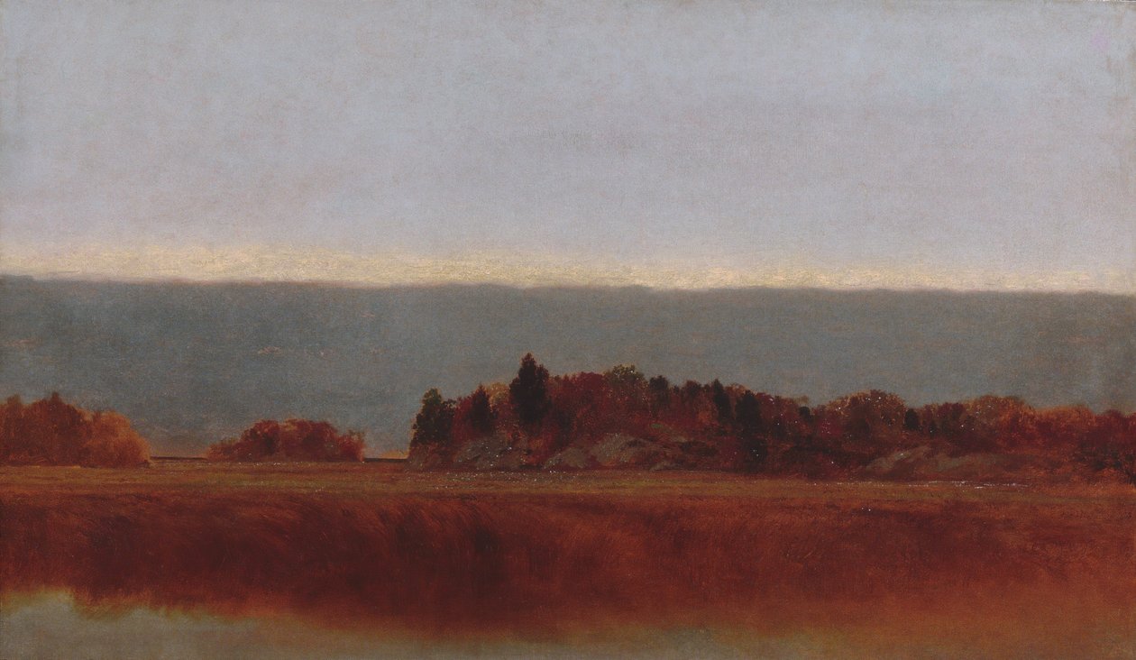 Salt Meadow in October by John Frederick Kensett