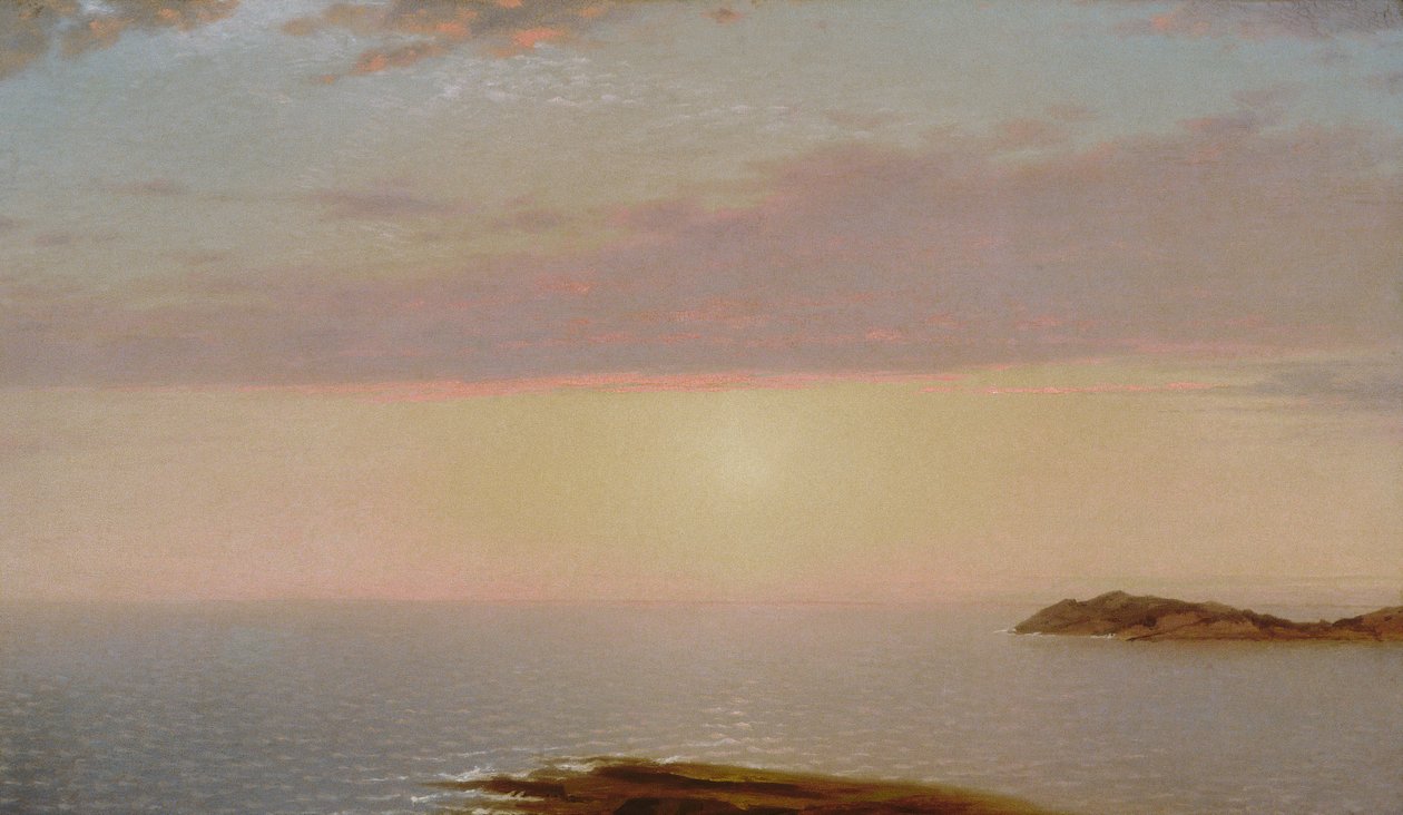 Sunset, 1872 by John Frederick Kensett