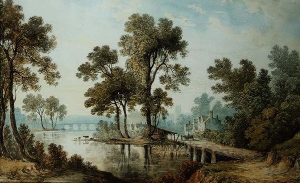 View of Darley, Derbyshire by John Glover