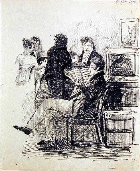 Reading a Musical Score by John Harden