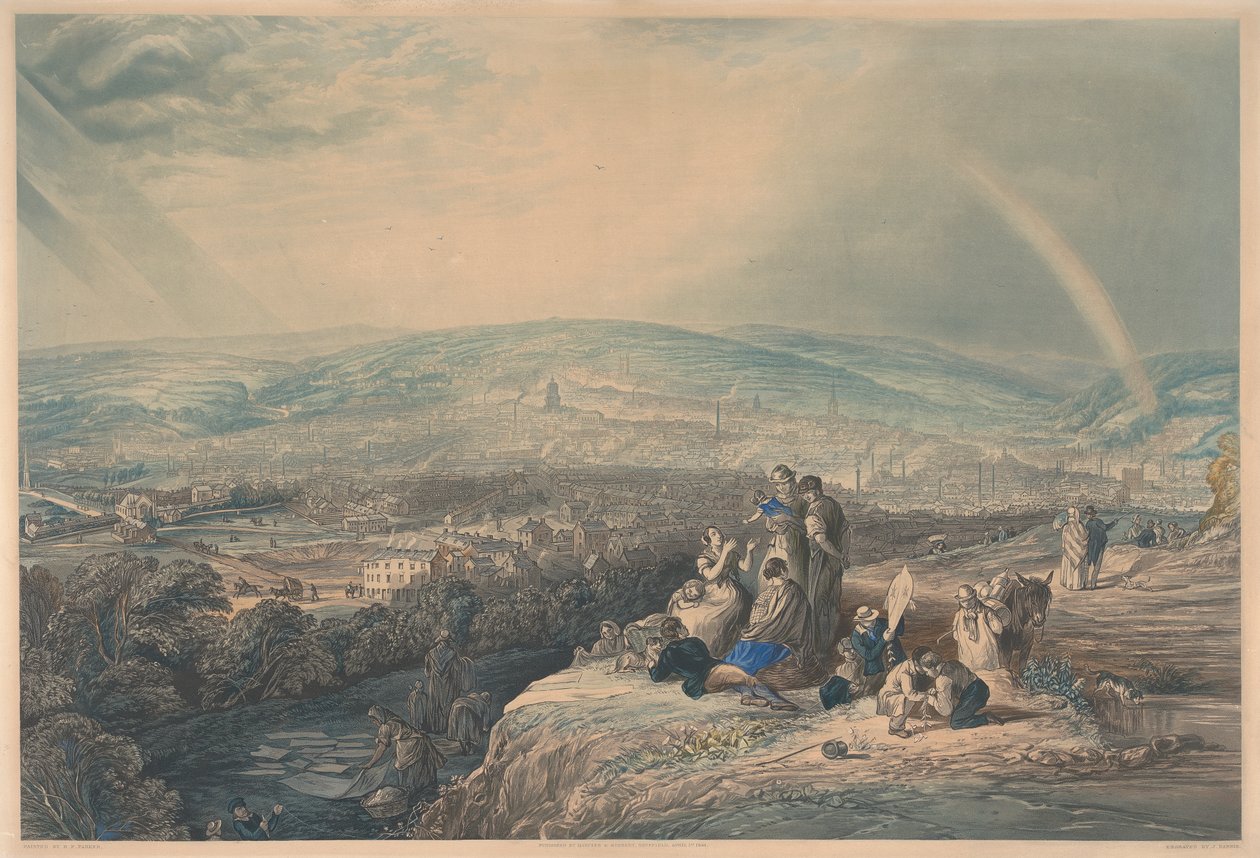 Panoramic View of Sheffield by John Harris