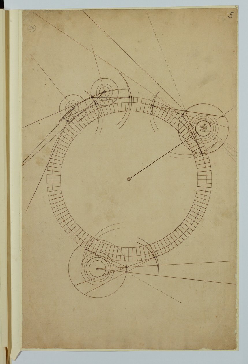 Drawings for the MSS by John Harrison