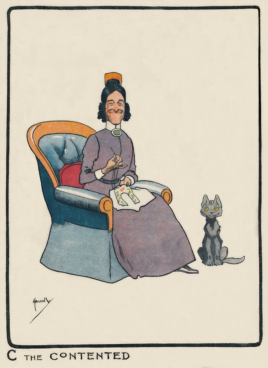 C the Contented by John Hassall