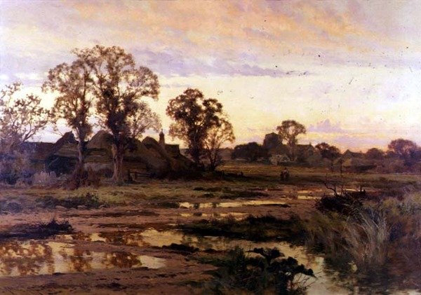 Close of a Rainy Day by John Horace Hooper