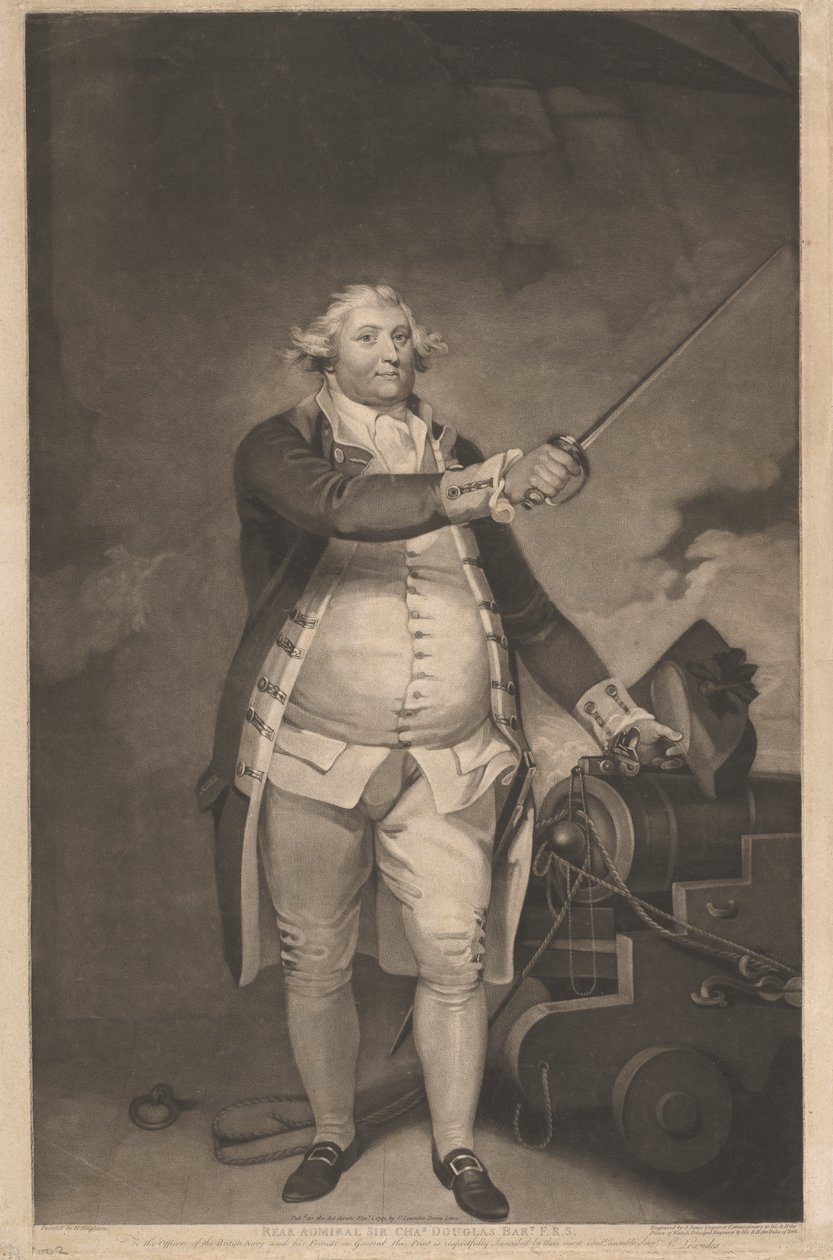 Rear Admiral Sir Charles Douglas by John Jones