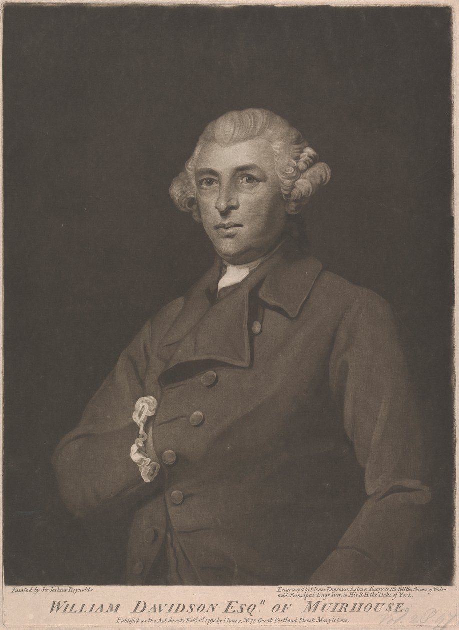 William Davidson of Muirhouse by John Jones