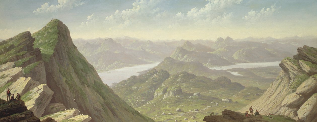 North-west view from Ben Lomond by John Knox