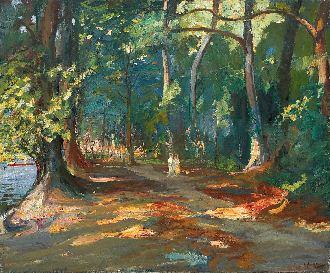 The Path by the River, Maidenhead by John Lavery