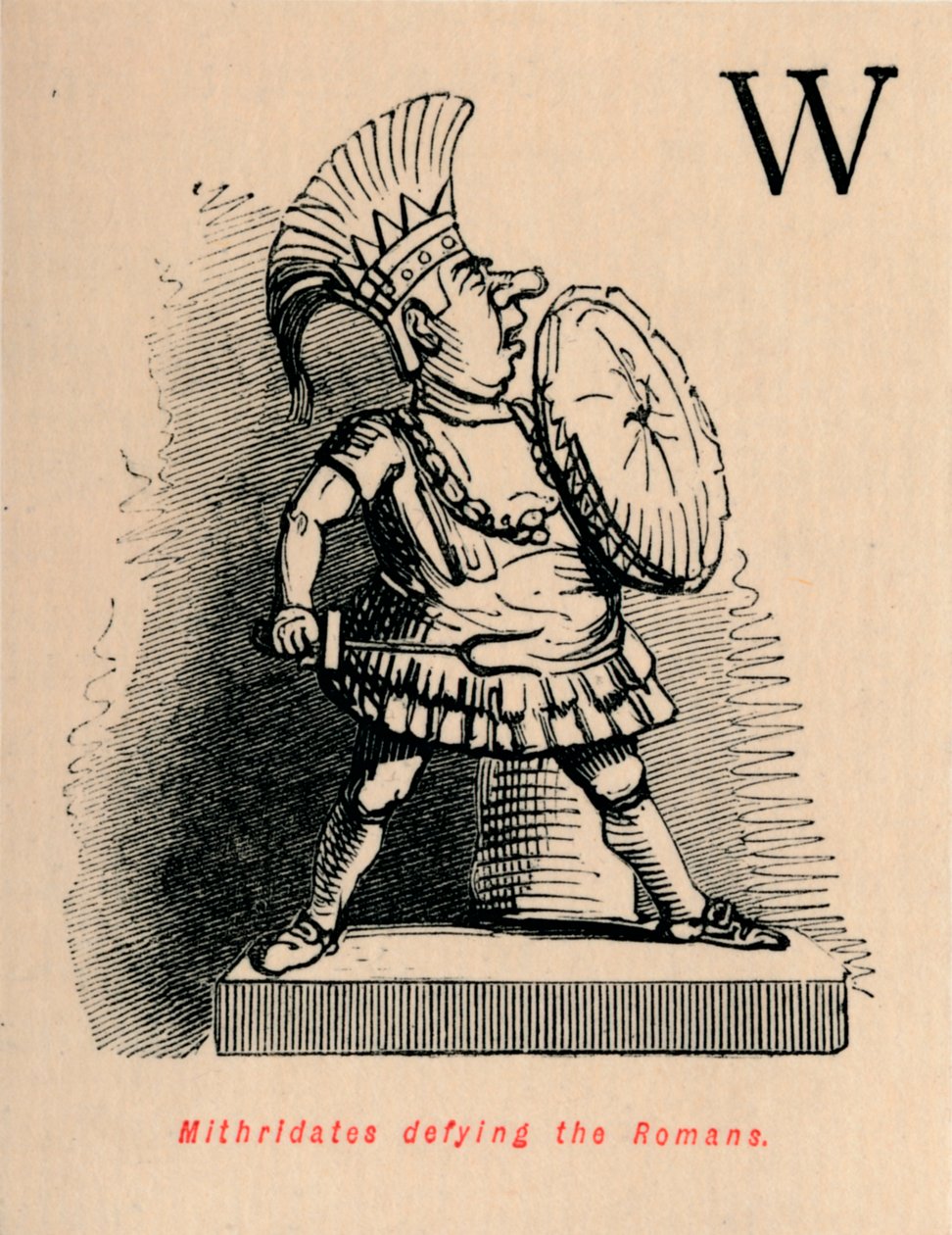 Mithridates Defying the Romans by John Leech