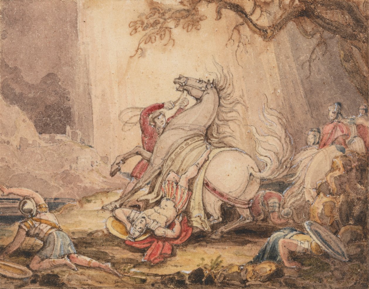 The Conversion of Saul by John Martin