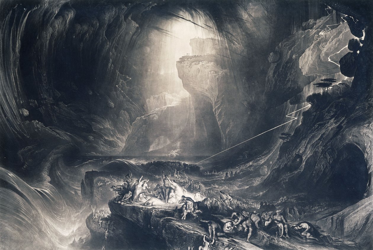 The Deluge, 1828 by John Martin
