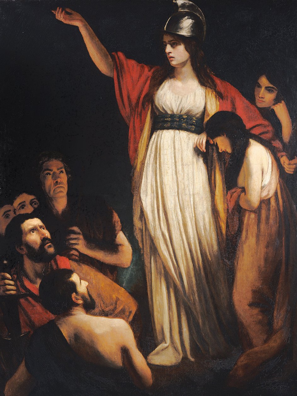 Boadicea Haranguing the Britons by John Opie