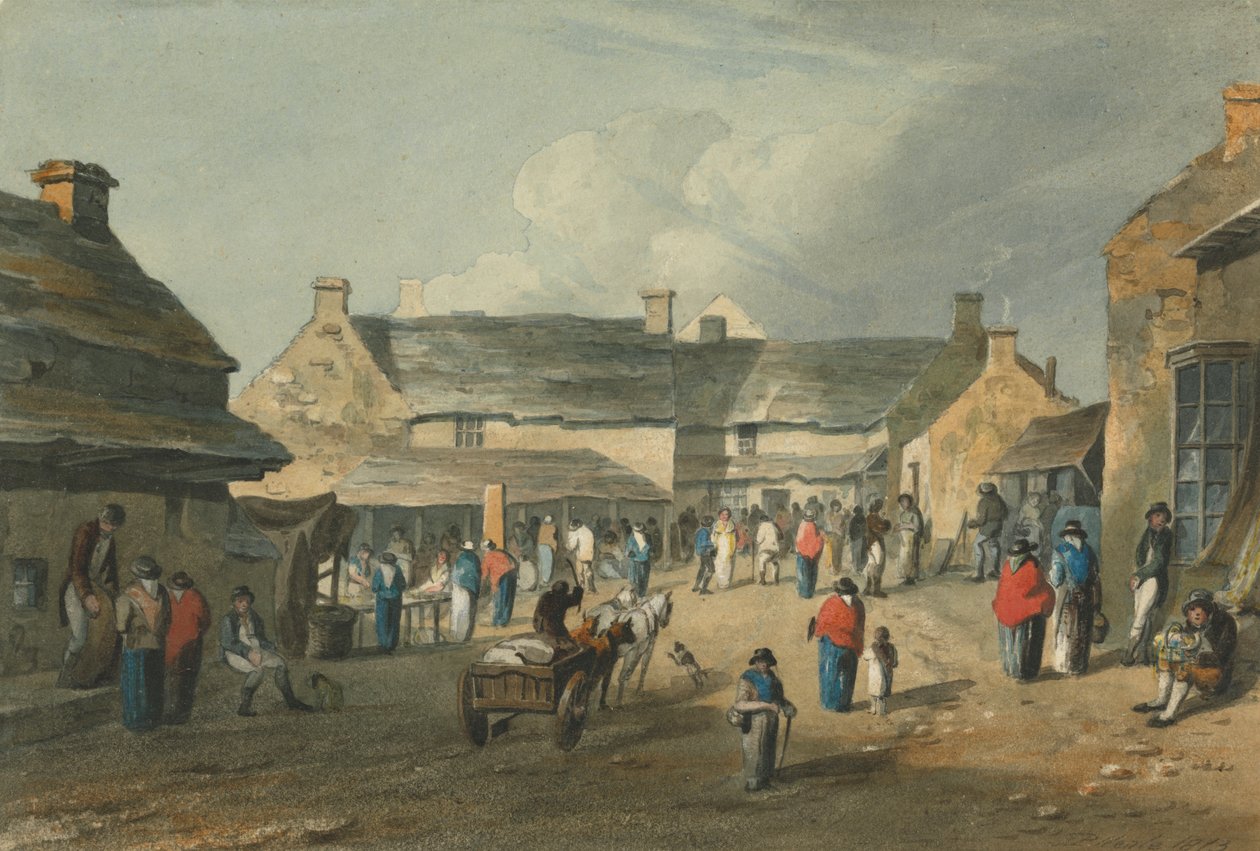 Welsh Fair by John Preston Neale