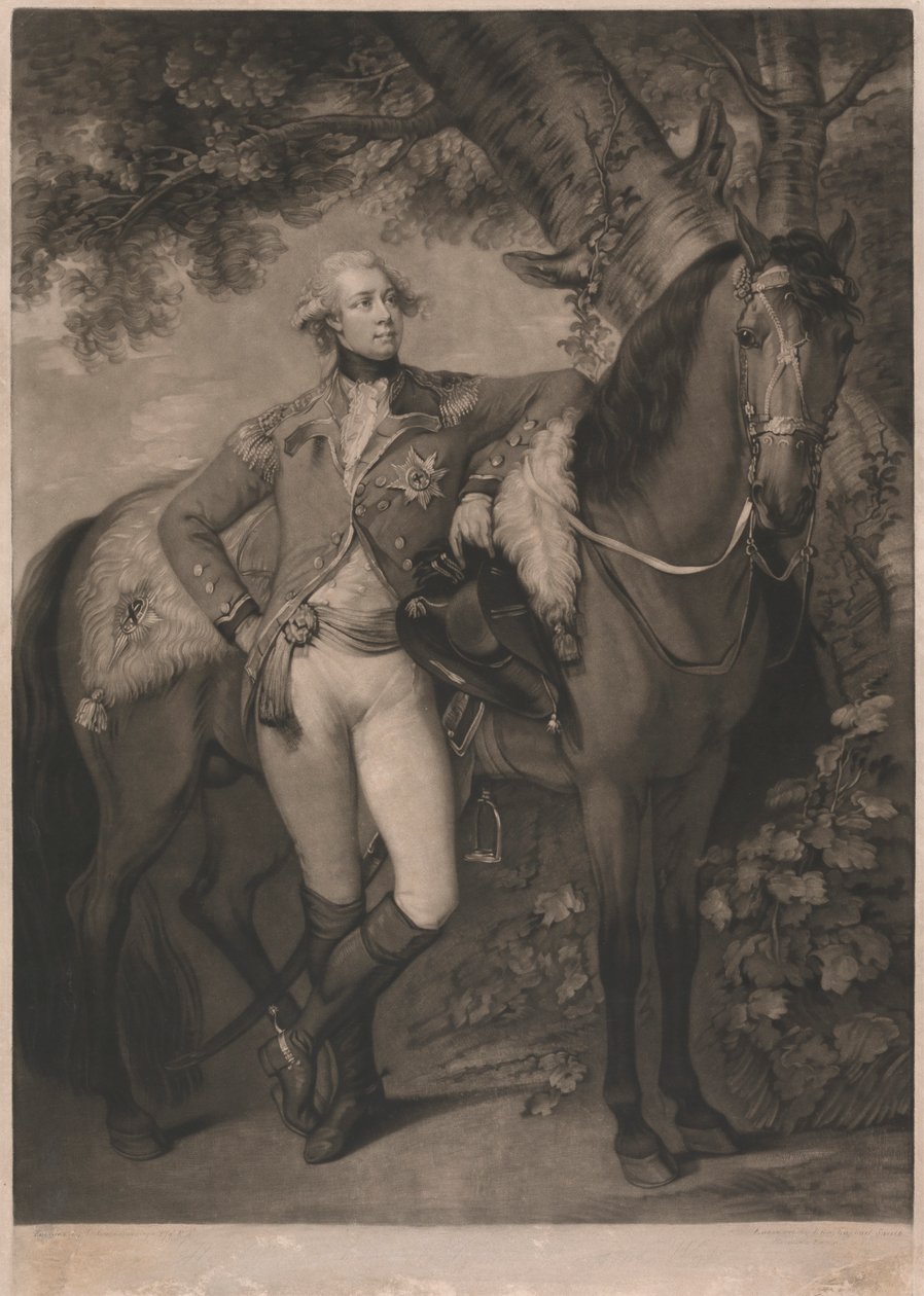 George, Prince of Wales by John Raphael Smith