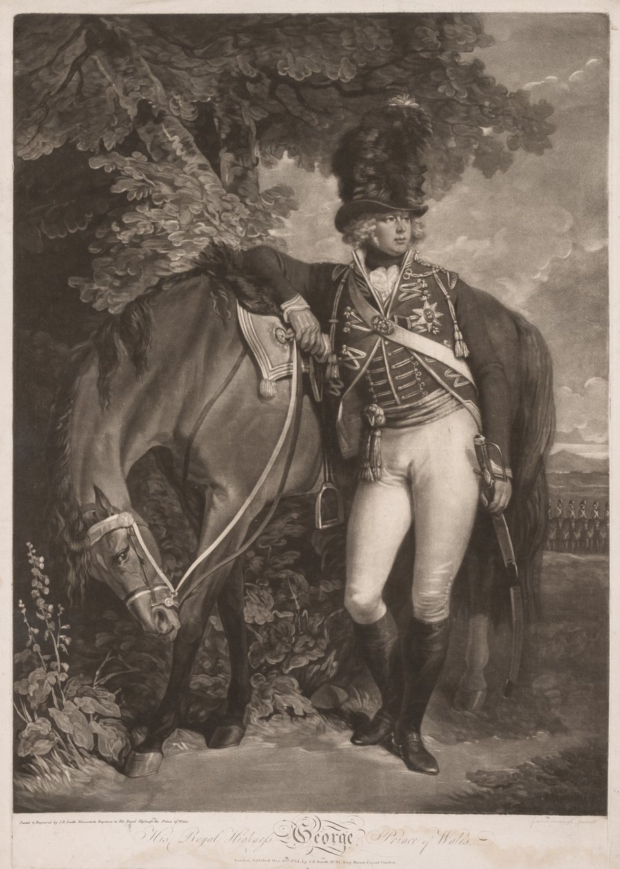 George, Prince of Wales by John Raphael Smith