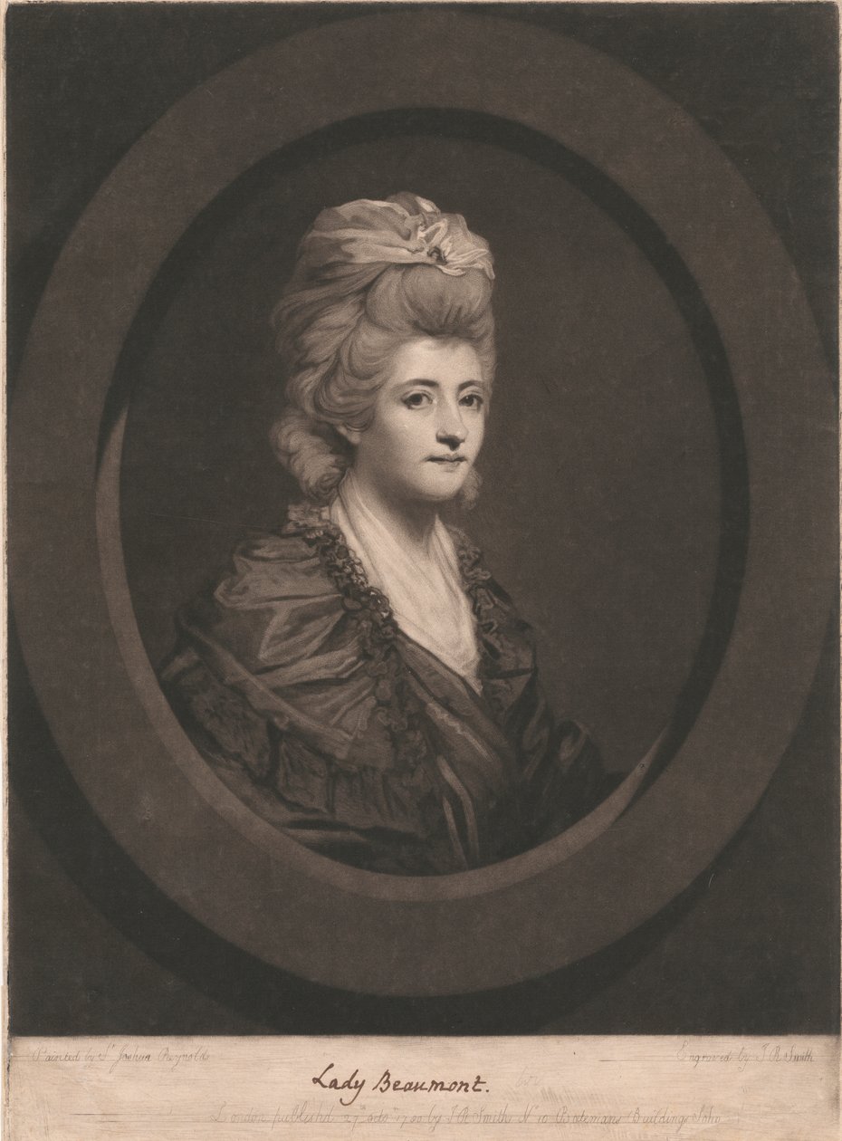 Lady Beaumont by John Raphael Smith