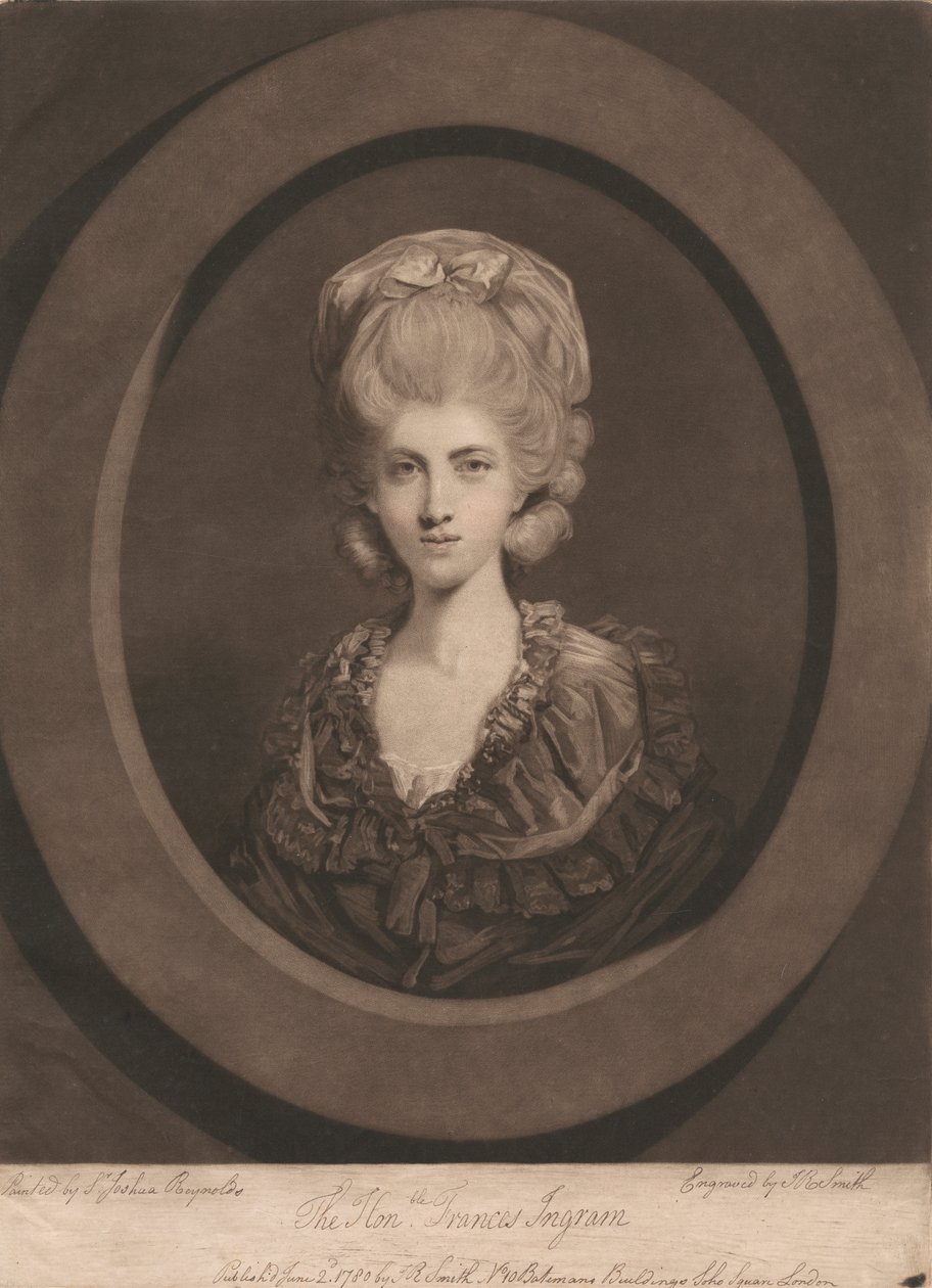 The Honorable Frances Ingram by John Raphael Smith