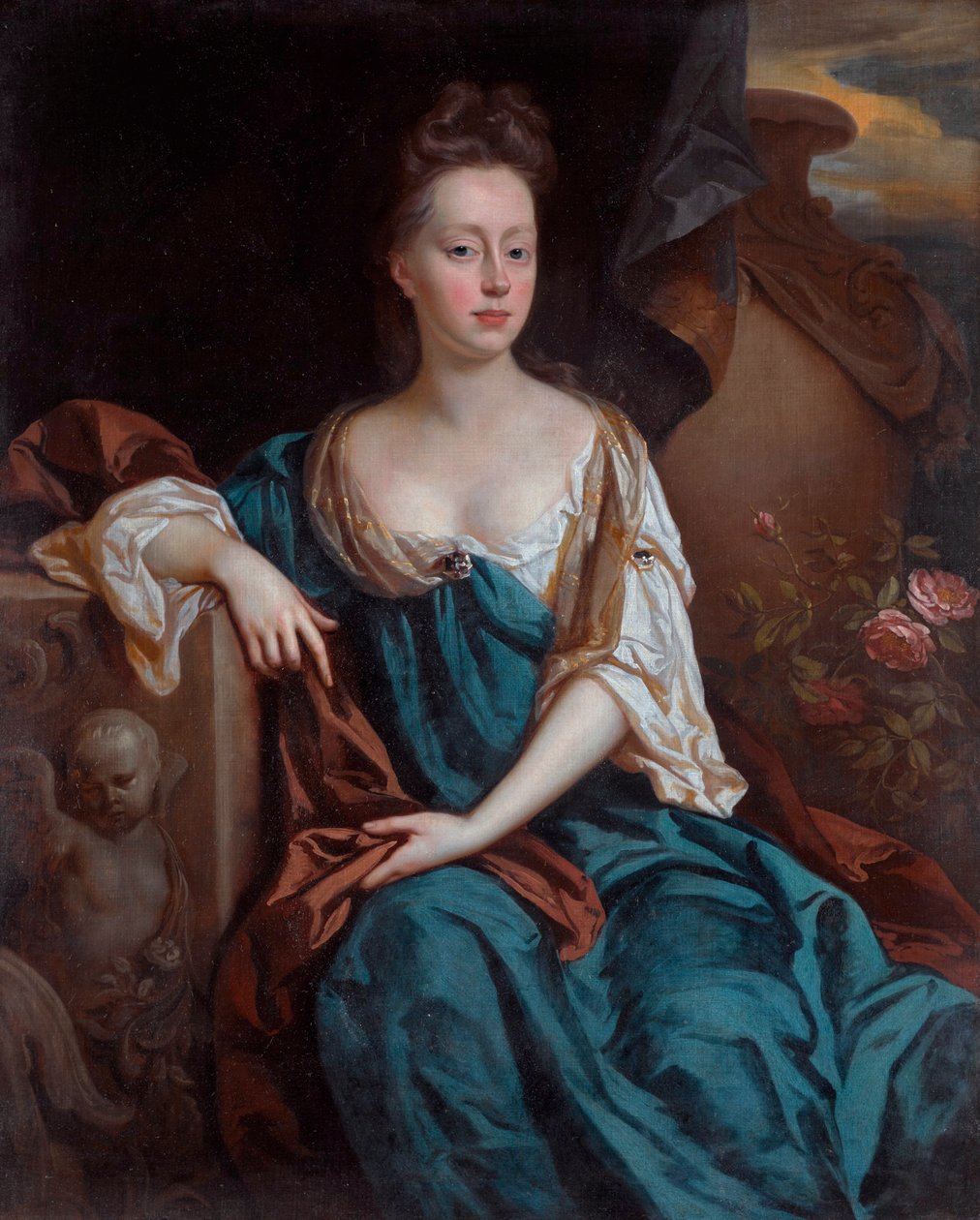 Alice Brownlow née Sherard (1659-1721) by John Riley