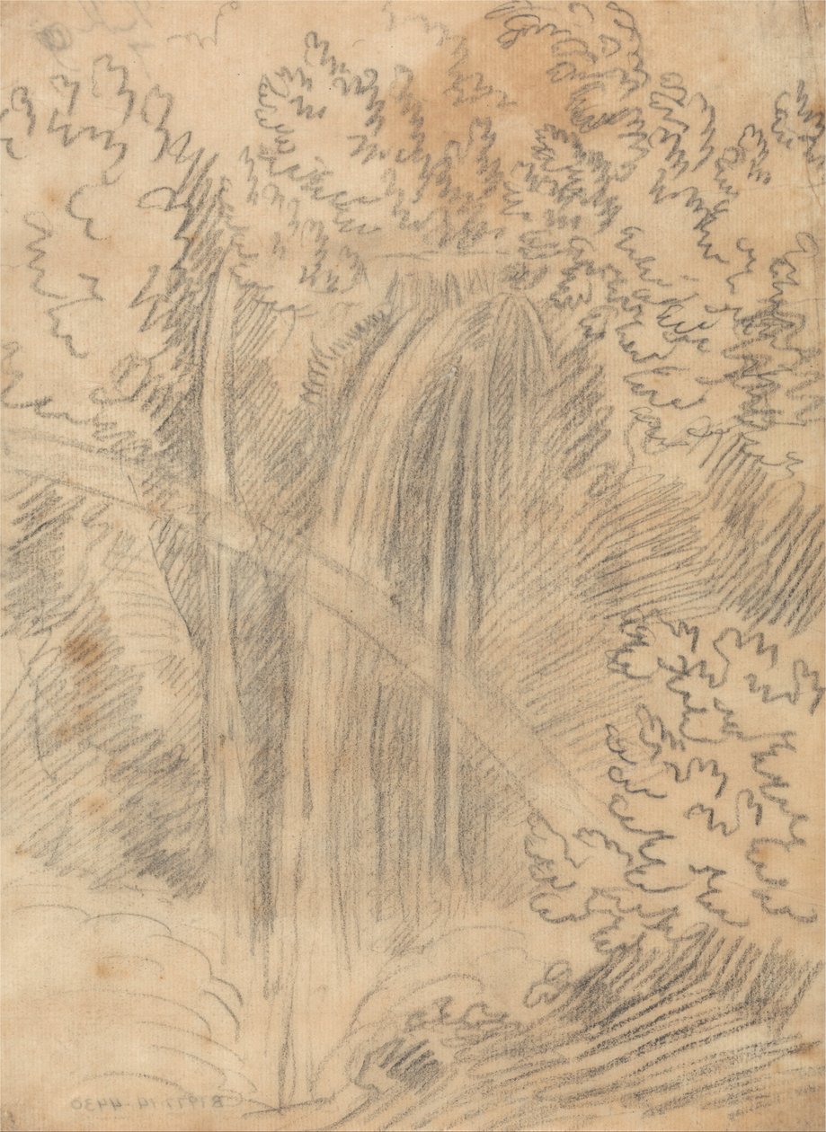 A Waterfall by John Robert Cozens
