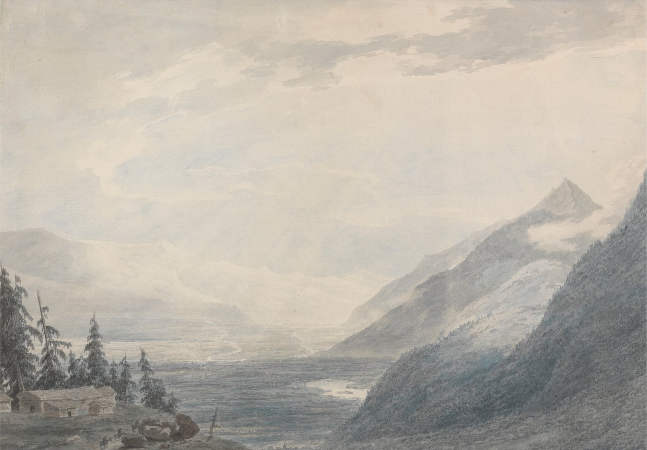 The Pays de Valais by John Robert Cozens