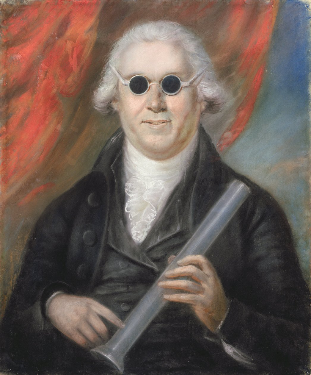 Portrait of Mr Moyes M.D. by John Russell